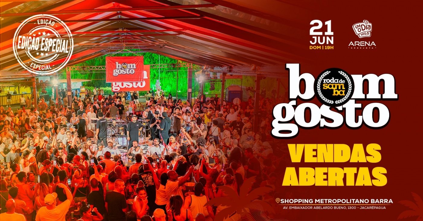 RODA DE SAMBA DO BOM GOSTO - Barra da tijuca (foto do evento)