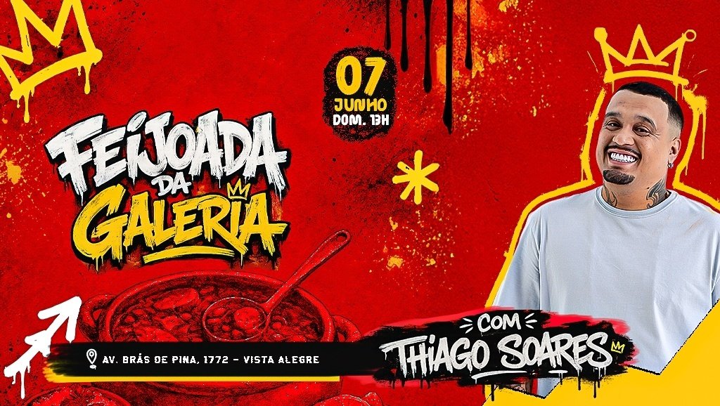 Feijoada com thiago soares (foto do evento)