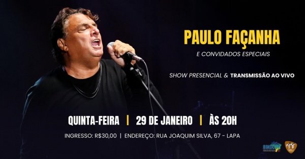 Show Paulo Façanha (foto do evento)