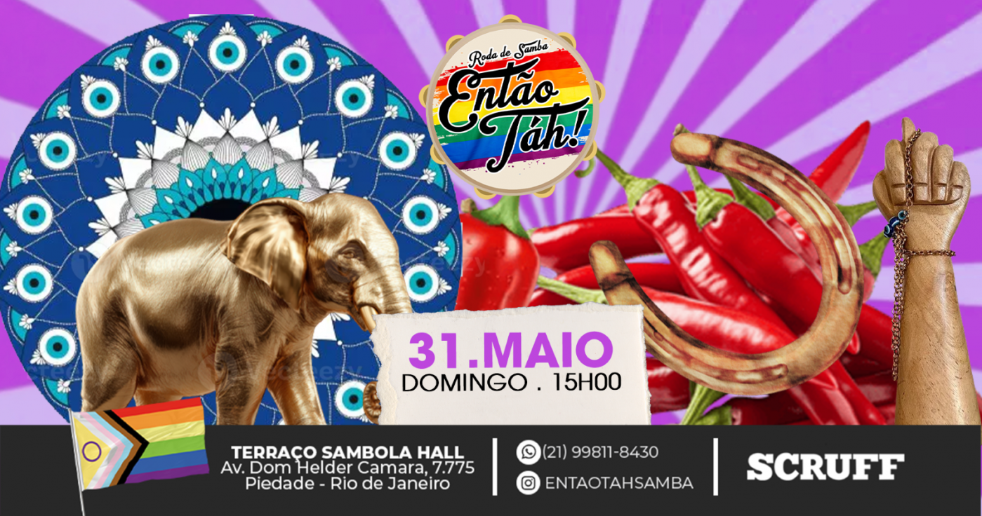 ENTÃO TAH! A RODA DE SAMBA LGBTQIAPN+ da ZONA NORTE (foto do evento)