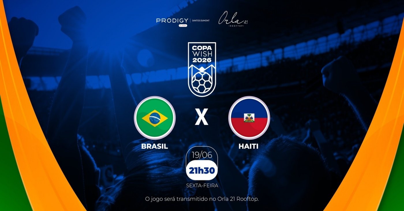 Arena Orla 21 Rooftop  - Brasil x  Haiti (foto do evento)