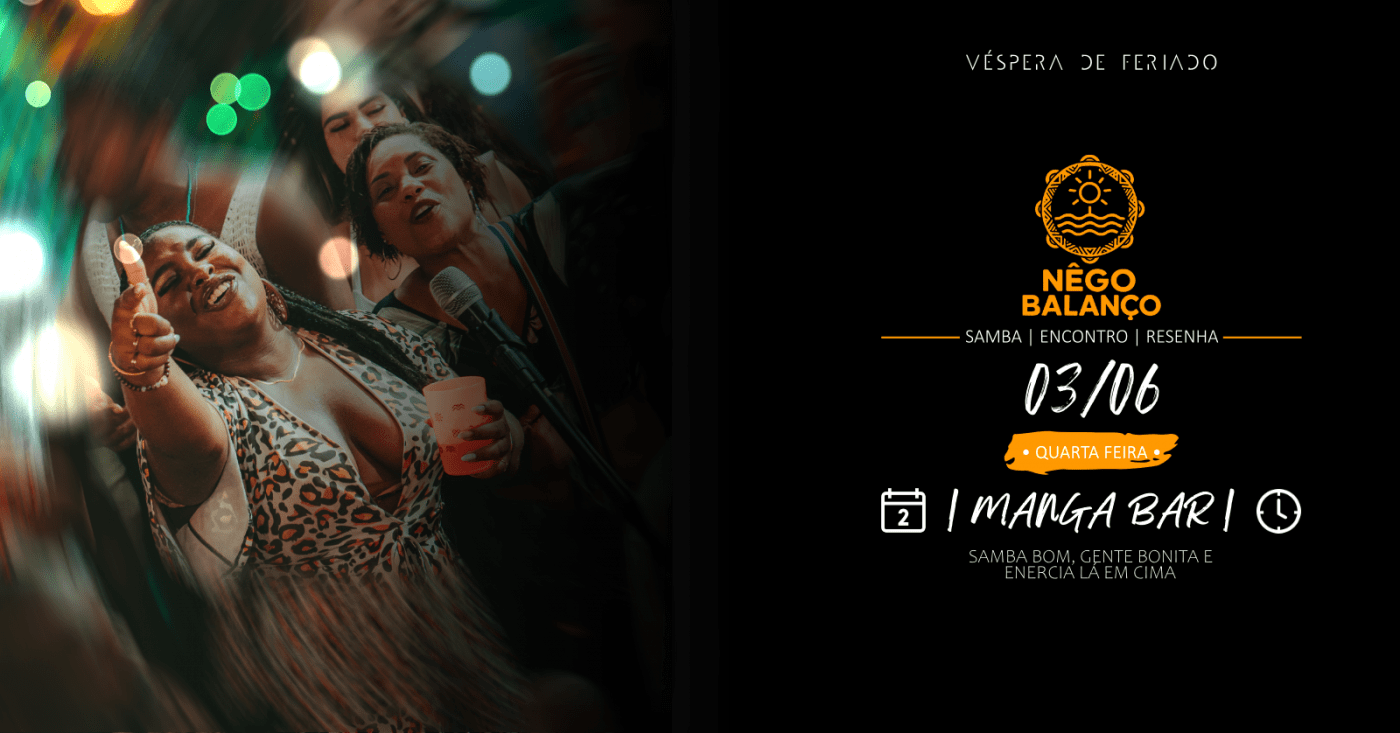 NêgoBalanço - No Mangabar (foto do evento)