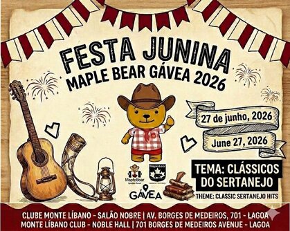 Festa Junina Maple Bear Gávea (foto do evento)