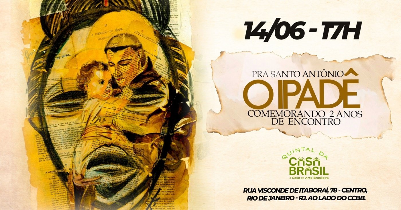 O ipadê, pra santo antônio. (foto do evento)