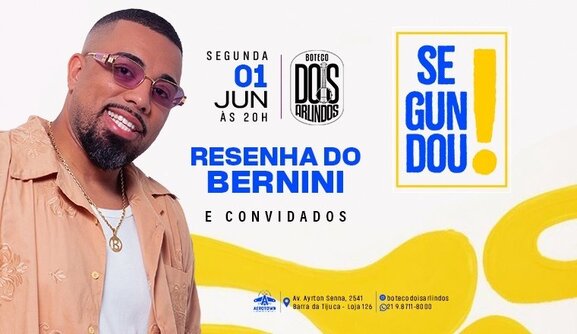 Resenha do bernini (foto do evento)