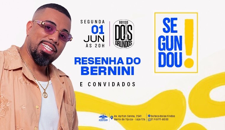 Resenha do bernini (foto do evento)