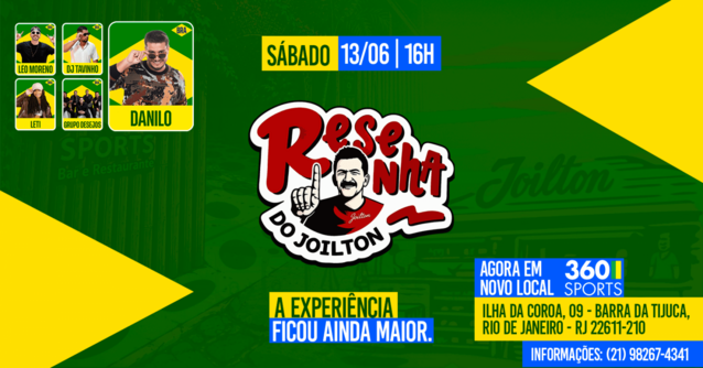 Resenha do Joilton - Arena 360 - Brasil x Marrocos (foto do evento)