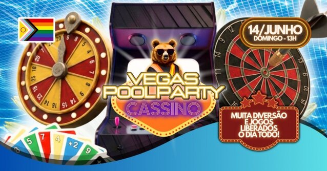 Vegas pool party - cassino (open cooler) (foto do evento)
