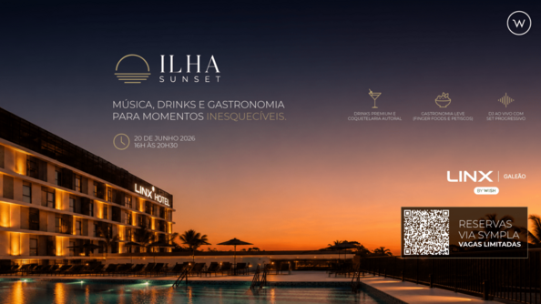 Ilha Sunset no Linx Galeão (foto do evento)