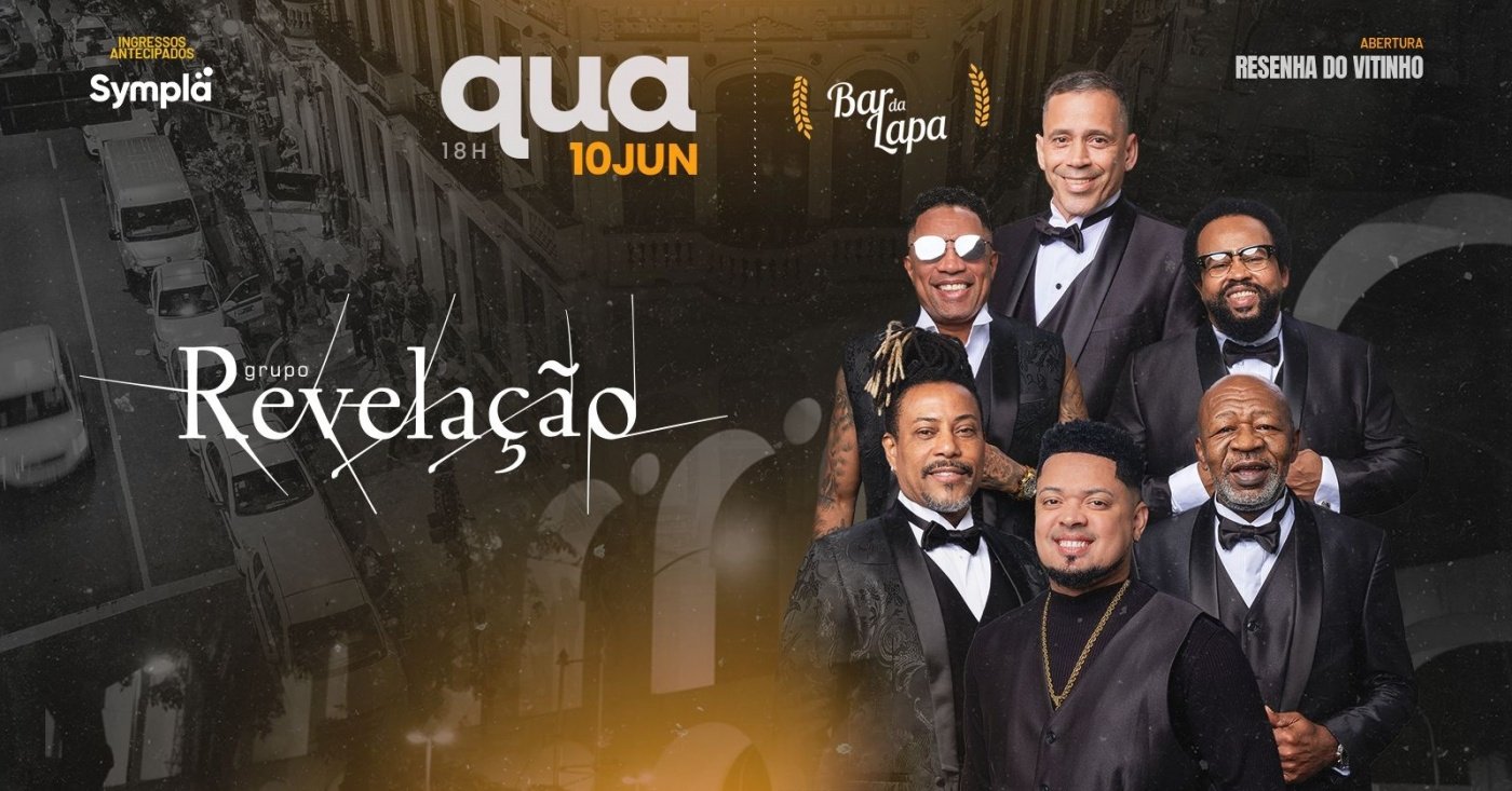 Revelação no bar da lapa (foto do evento)