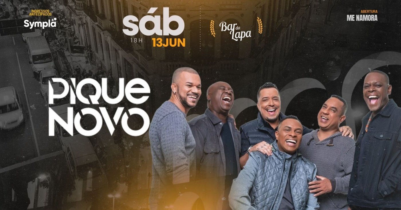 Pique novo no bar da lapa (foto do evento)
