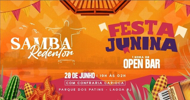 Samba redentor - parque dos patins (foto do evento)