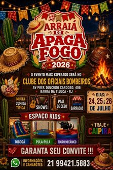 Arraiá do apaga fogo (foto do evento)