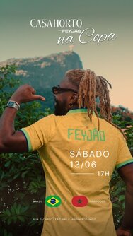Copa!! Casa Horto com Feyjão 13/06 (foto do evento)