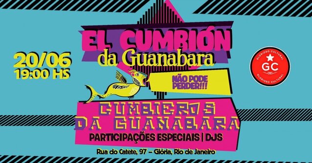 "cumbion da guanabara" 1° edição (foto do evento)