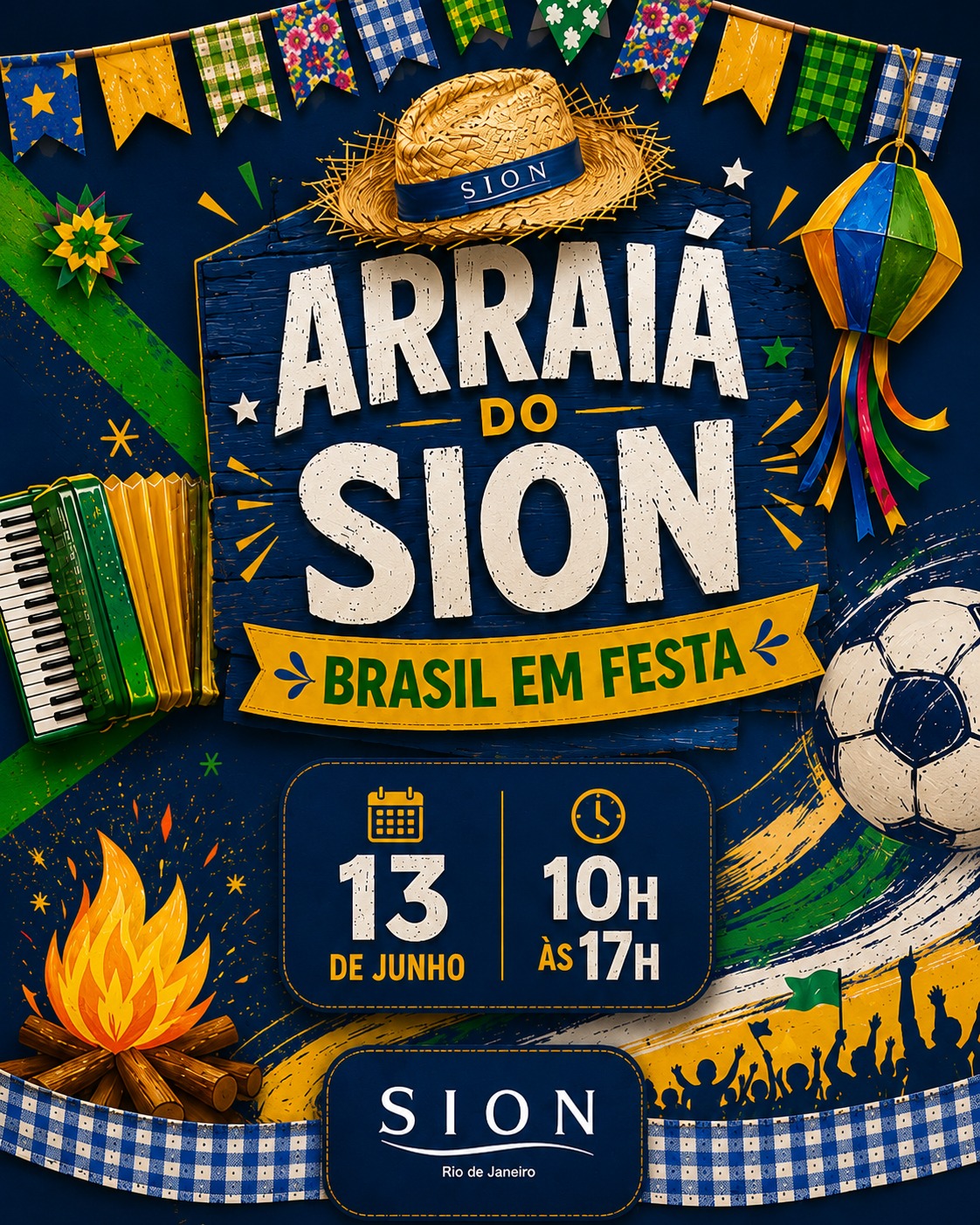 Arraiá do Sion: Brasil em Festa (foto do evento)