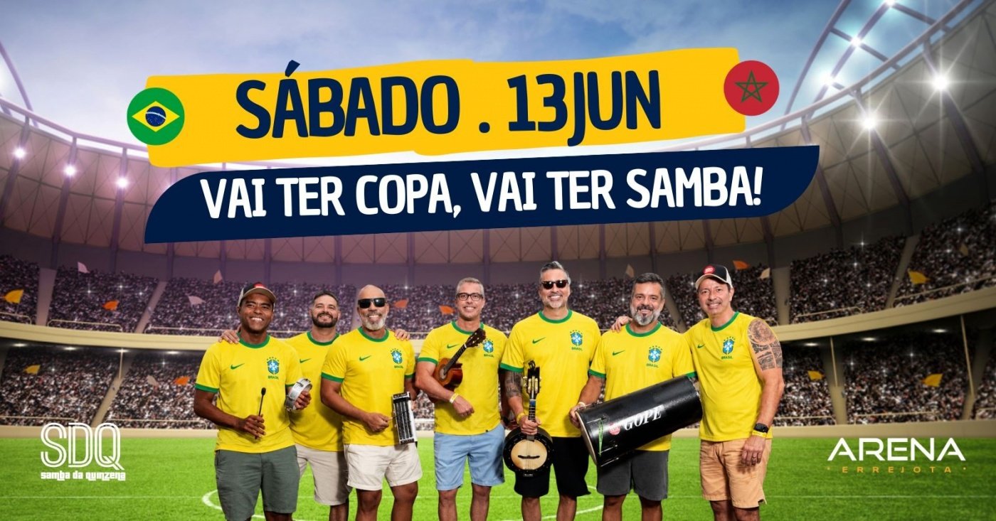 SAMBA DA QUINZENA - 13/06 - vai ter copa, vai ter jogo! (foto do evento)