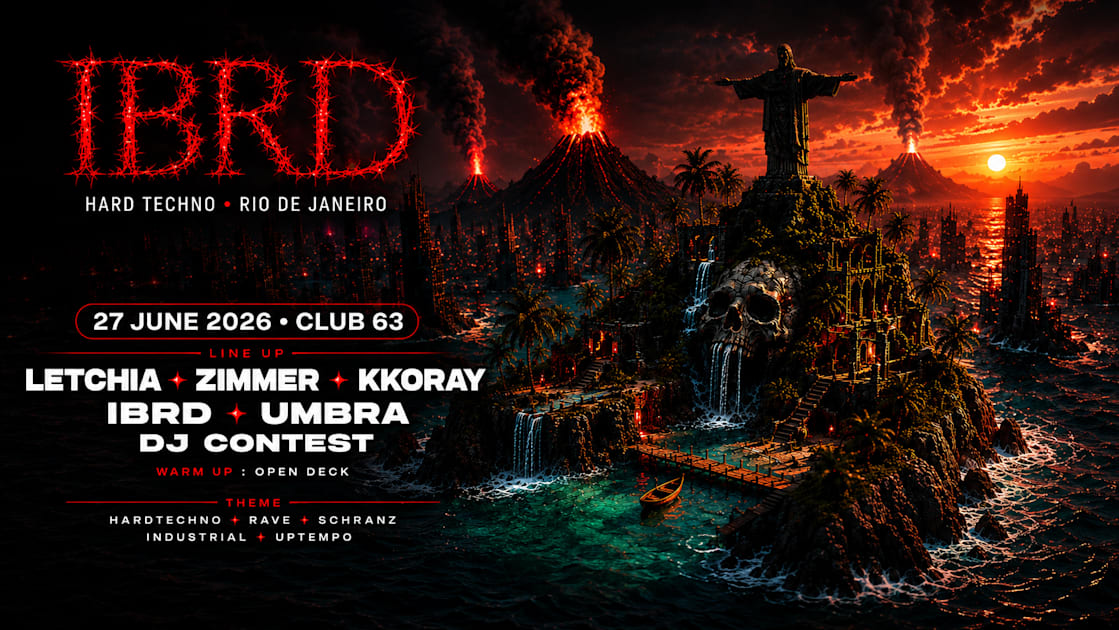 Ibrd : Hard Techno Chegou No Rio (foto do evento)