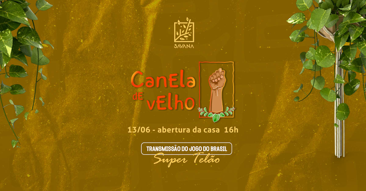 Canela De Velho Na Casa Savana (foto do evento)