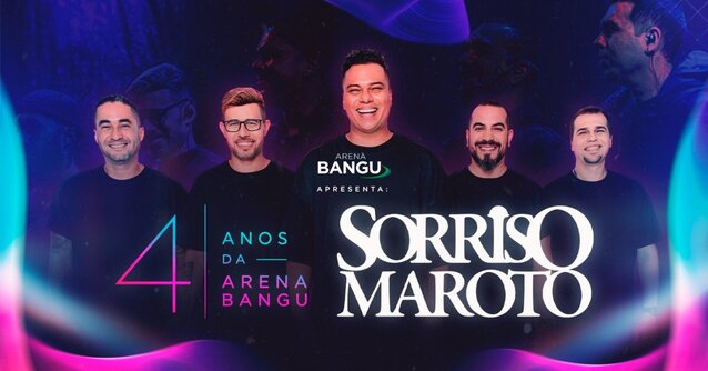 Sorriso Maroto | 13SET (DOM) | Arena Bangu (Bangu Shopping) (foto do evento)