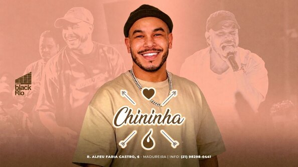 Pagofunk com  chininha + inho 100%   + djs  charme , hip hop, afrobeat e  funk (foto do evento)