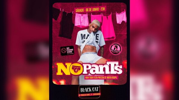 Black Cat: NO PANTS| Sábado, 06 de junho - 23h (foto do evento)
