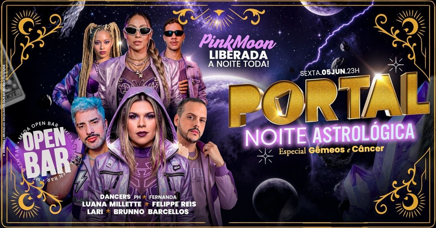 05/06 - portal rio - noite astrológica /  mega  open bar (foto do evento)