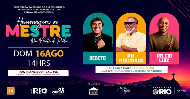Homenagem ao mestre  na mente do poeta (foto do evento)