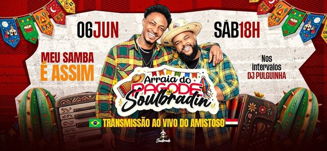 Pagode do soulbradin (foto do evento)