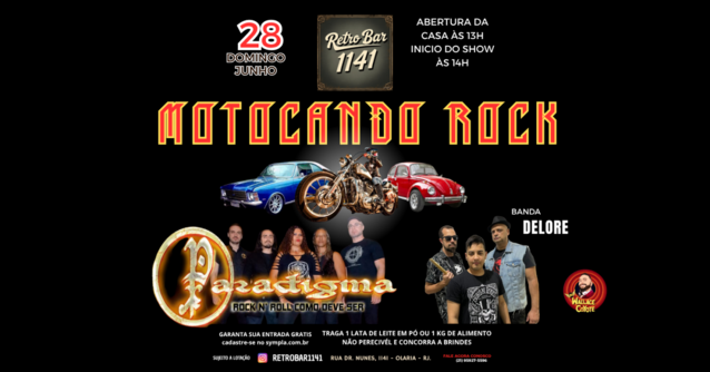 Motocando rock - paradigma & delore (foto do evento)