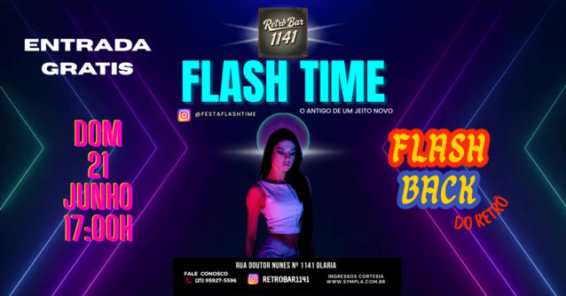 Flash time a festa - retrô bar (foto do evento)