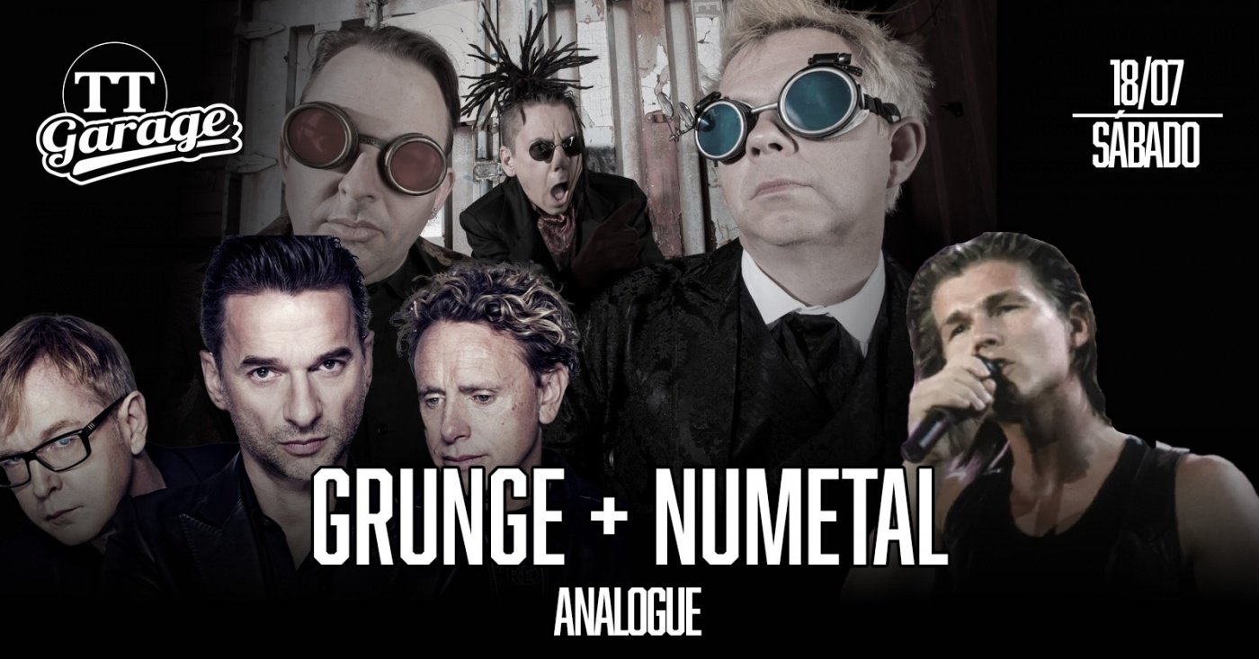 O melhor do Synthpop com a banda Analogue - Sábado - 18/07 (foto do evento)