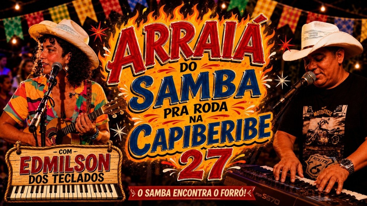 Samba pra roda & edmilson dos teclados (foto do evento)