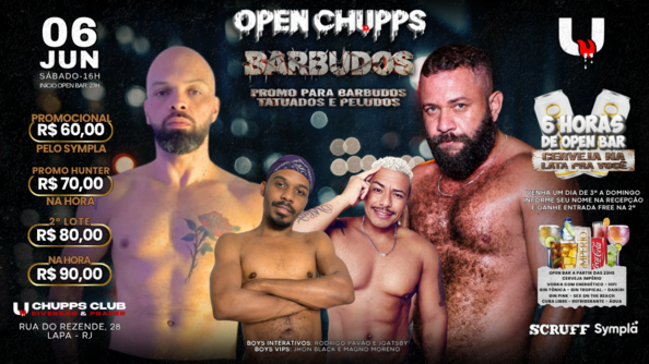 Open chupps barbudos (foto do evento)