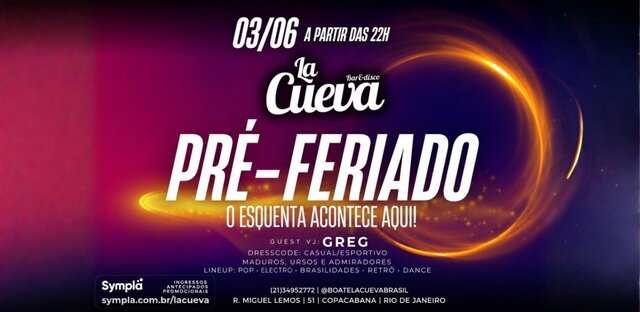 Pré-feriado no la cueva (foto do evento)