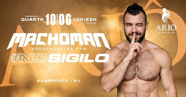 Machoman #nosigilo (foto do evento)