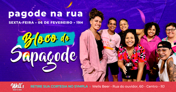 Carnaval do Sapagode na Rua - 0800 - Centro do Rio (foto do evento)