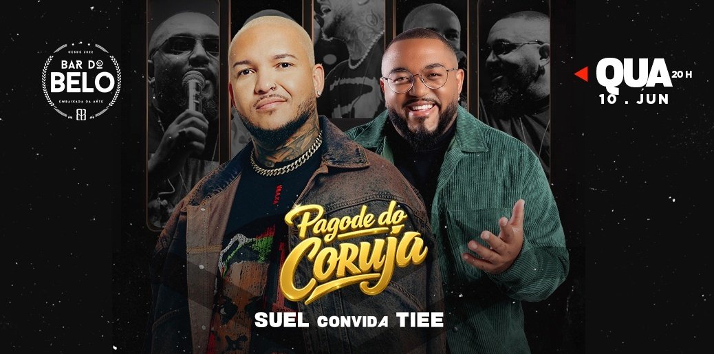 Bar do belo apresenta: pagode do coruja (suel convida tiee) (foto do evento)