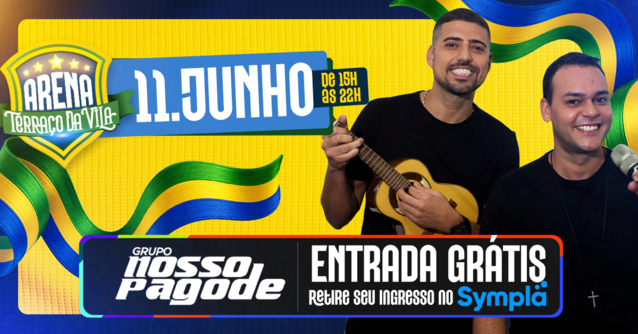 Arena terraço da vila - nosso pagode na abertura da copa (foto do evento)