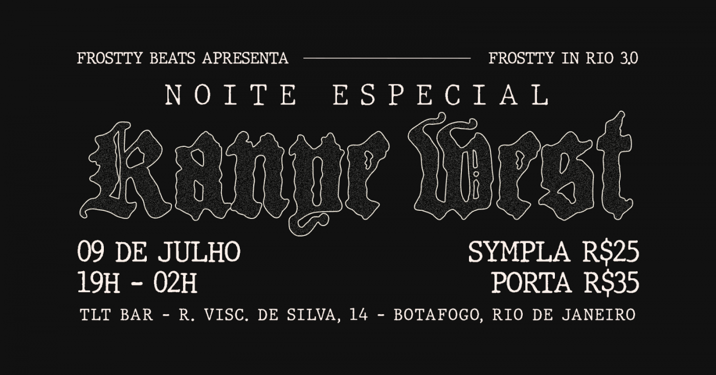 Noite especial kanye west (rj) (foto do evento)