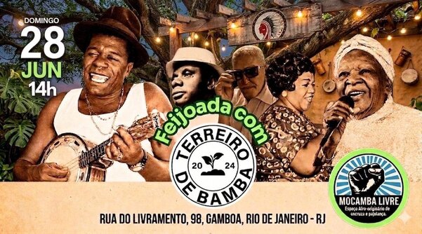 TERREIRO DE BAMBA COM FEIJOADA no Mocamba (foto do evento)