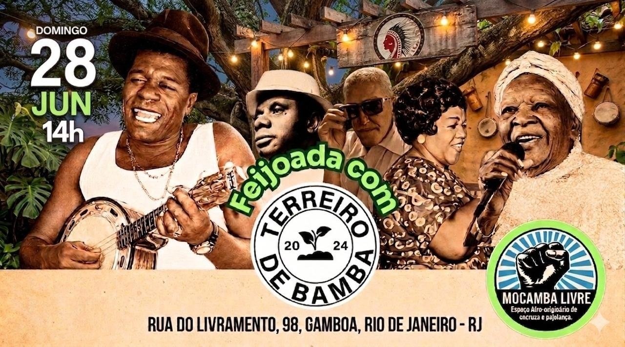 TERREIRO DE BAMBA COM FEIJOADA no Mocamba (foto do evento)