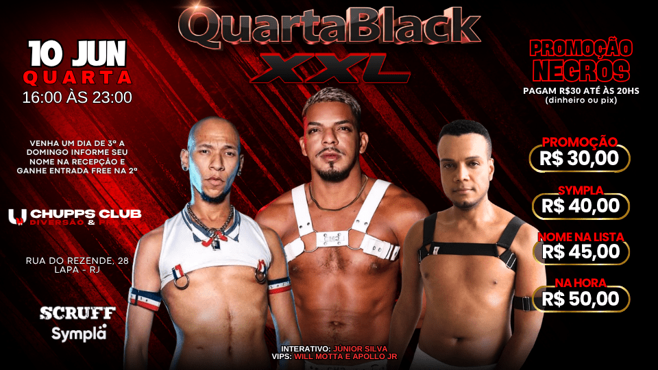 Quarta black xxl (foto do evento)