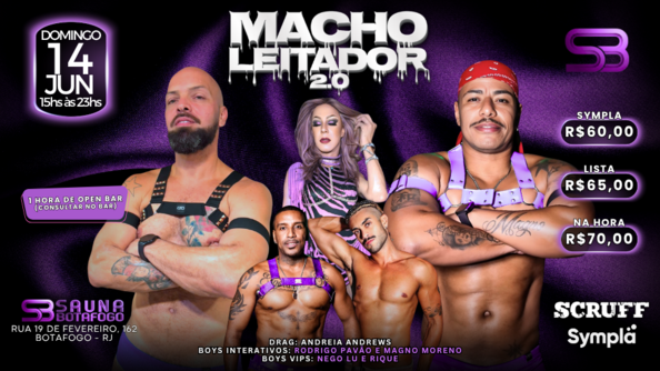 Sb - macho leitador 2.0 (foto do evento)