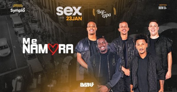 ME NAMORA NO BAR DA LAPA (foto do evento)