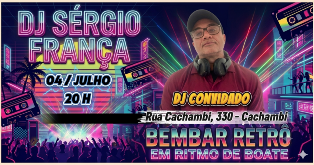 Bem bar retrô !!! (foto do evento)