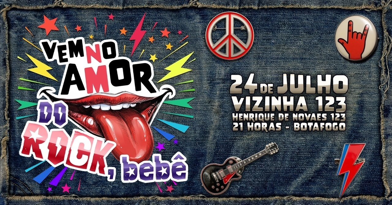 Vem No Amor Do Rock, Bebê (foto do evento)