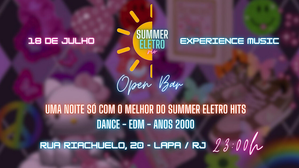 Summer Eletro Rio - Open Bar (foto do evento)