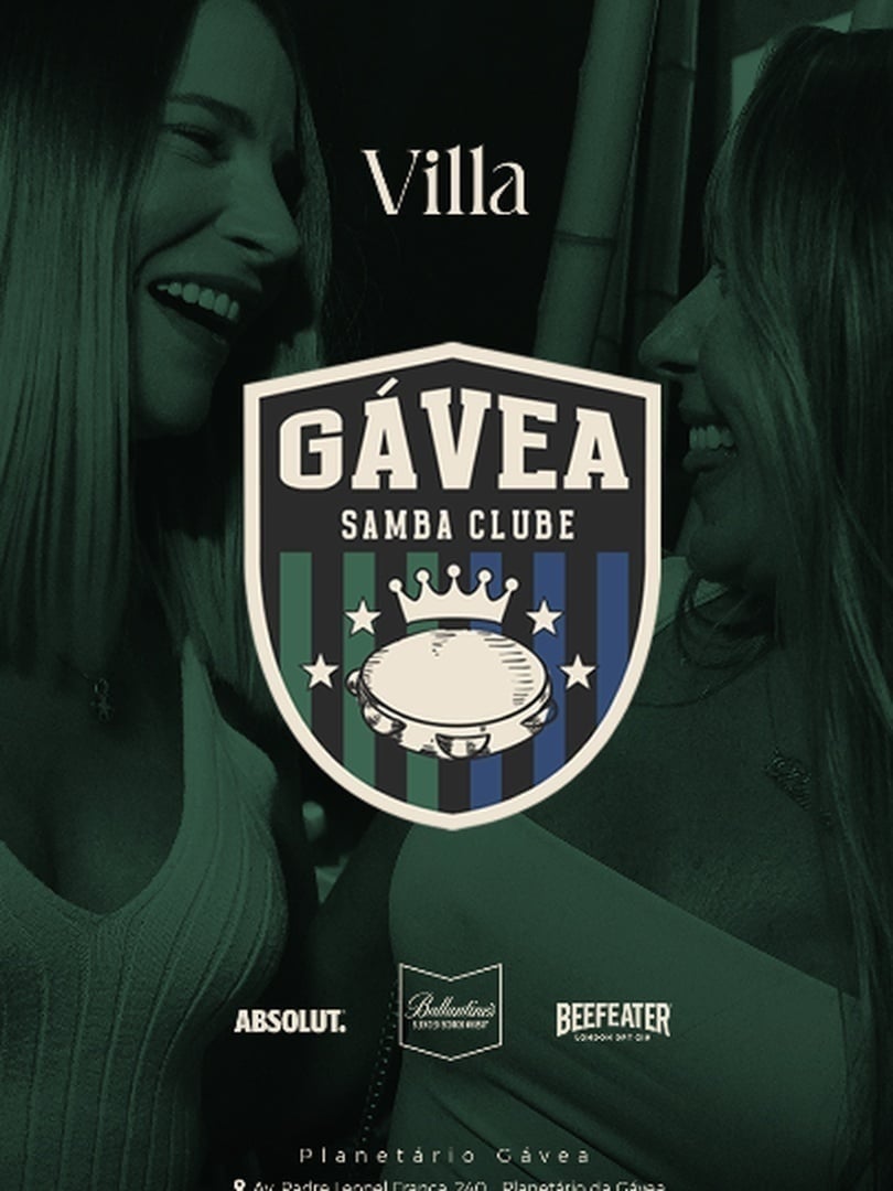 Gávea samba clube (foto do evento)