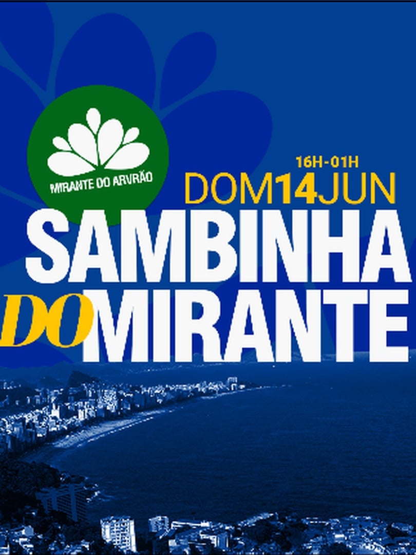 Sambinha no Mirante do Arvrão (foto do evento)